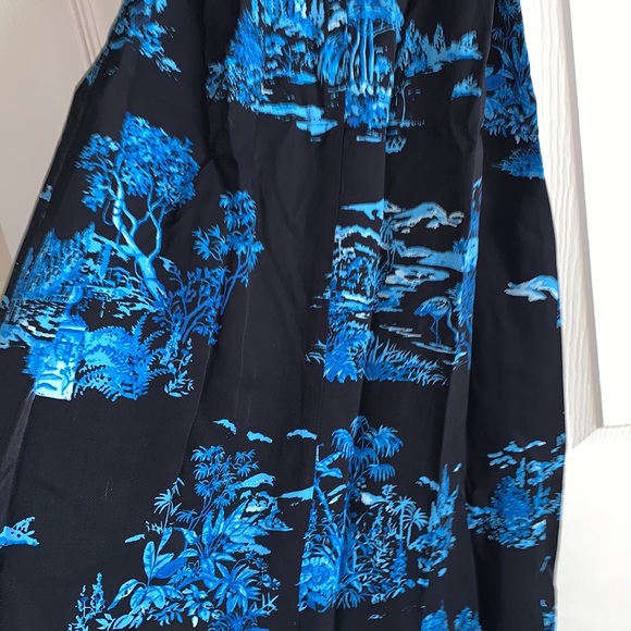 Ann Taylor Floral Toile Square Neck Shift Dress - Picture 7 of 9